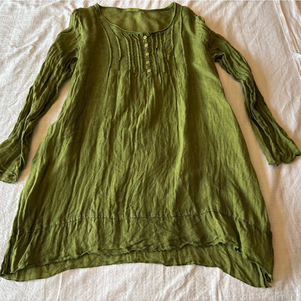 CP Shades FLAWED Linen Tunic